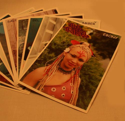 Tribe Postcards Individual Girls