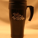 Tribe Thermal Travel Mug Front