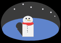 tribal-snowman