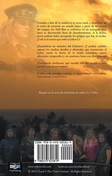 Back cover La Tribu: Un nuevo mundo