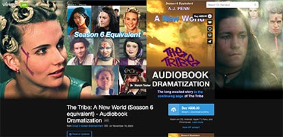 The Tribe Season 6 A New World audiobook drama on Vimeo