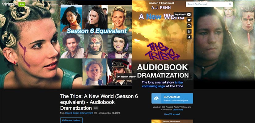 The Tribe Season 6 A New World audiobook drama on Vimeo