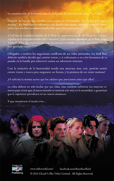 La Tribu: Un nuevo amanecer back cover The Tribe A New Dawn Season 7 Spanish language edition