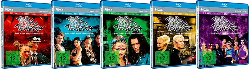 The Tribe Blu-ray release Seasons 1-5 Staffel 1, 2, 3, 4, 5