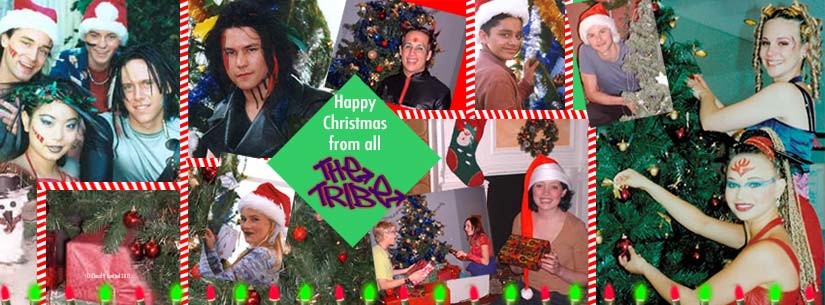 Series 4 Tribe Cast on Christmas